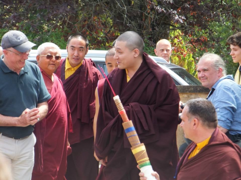Karmapin dolazak i dobrodošlica prisutnima